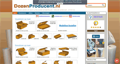 Desktop Screenshot of dozenproducent.nl