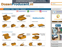 Tablet Screenshot of dozenproducent.nl